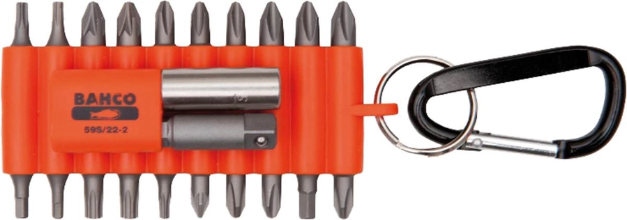 Bahco Bit-Set, 22-teilig, im Gummihalter, 1/4", 59S – 22-1 – BAHCO_59S_22-1