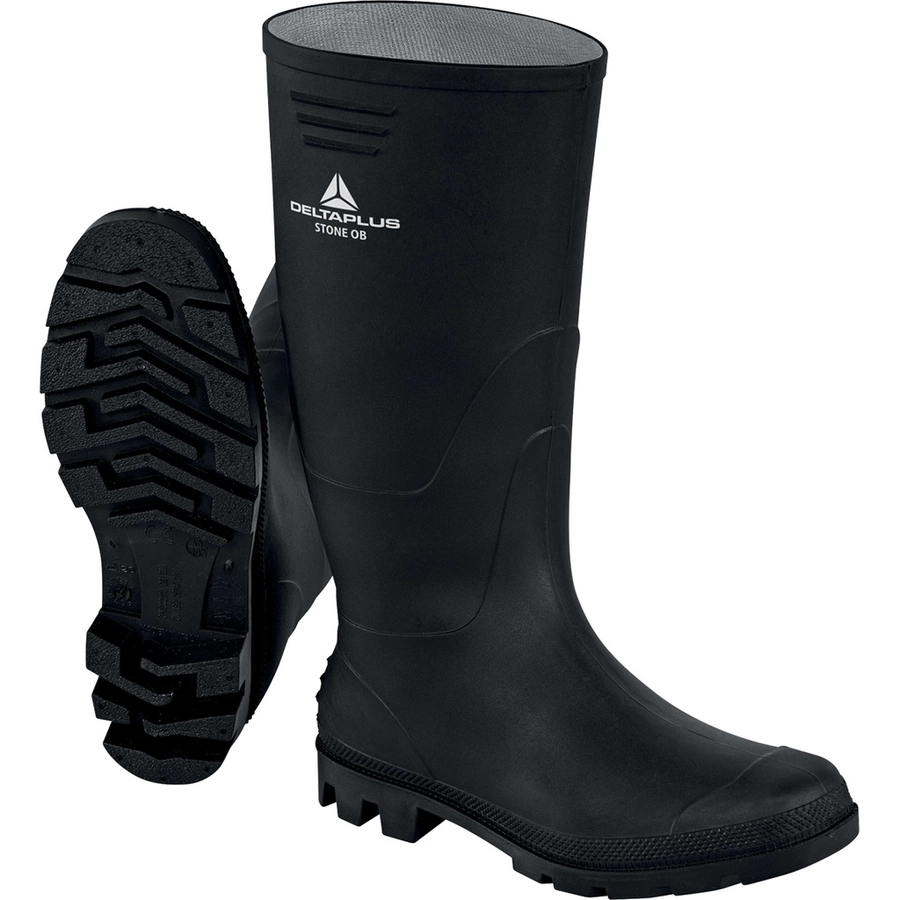 Delta Arbeitsstiefel Stone, schwarz, Größe 40, Arbeitsschuhe, robuste Sicherheitsschuhe – 40