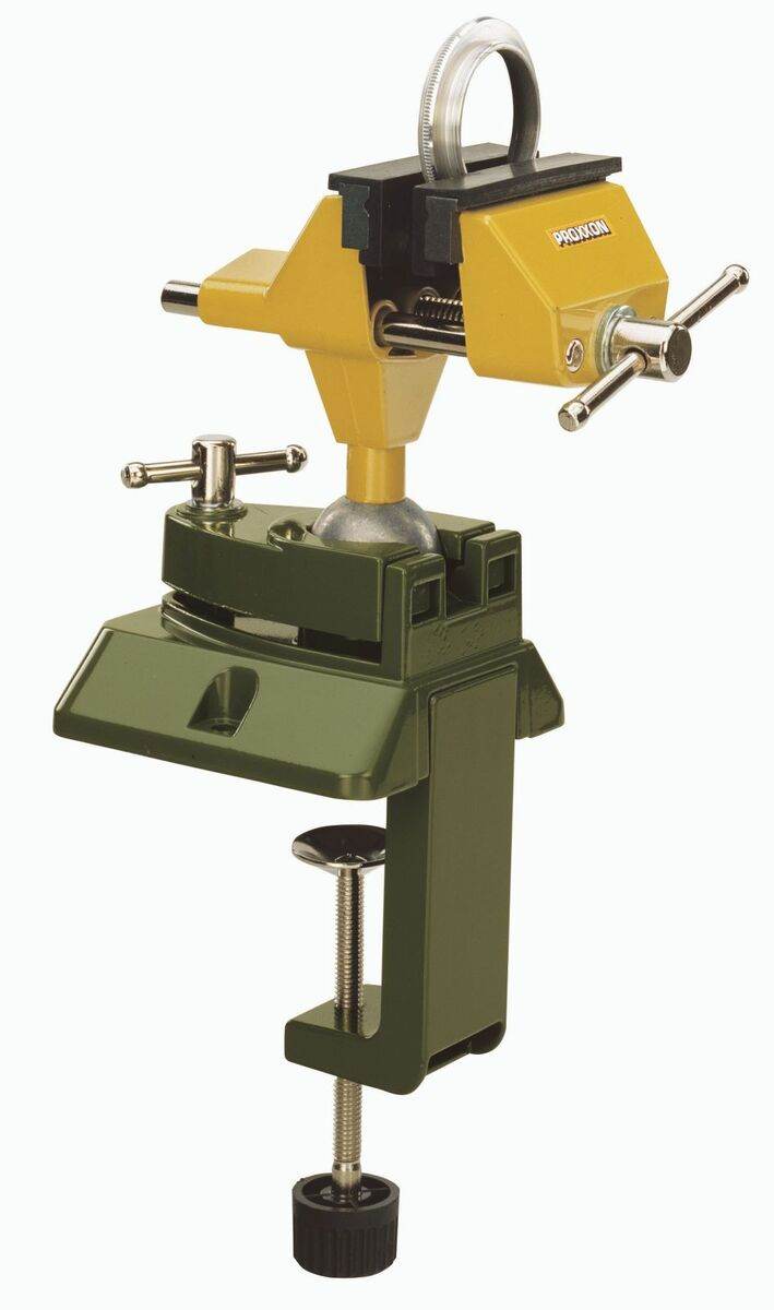 Proxxon Feinmechanikerschraubstock FMZ mit Zwinge